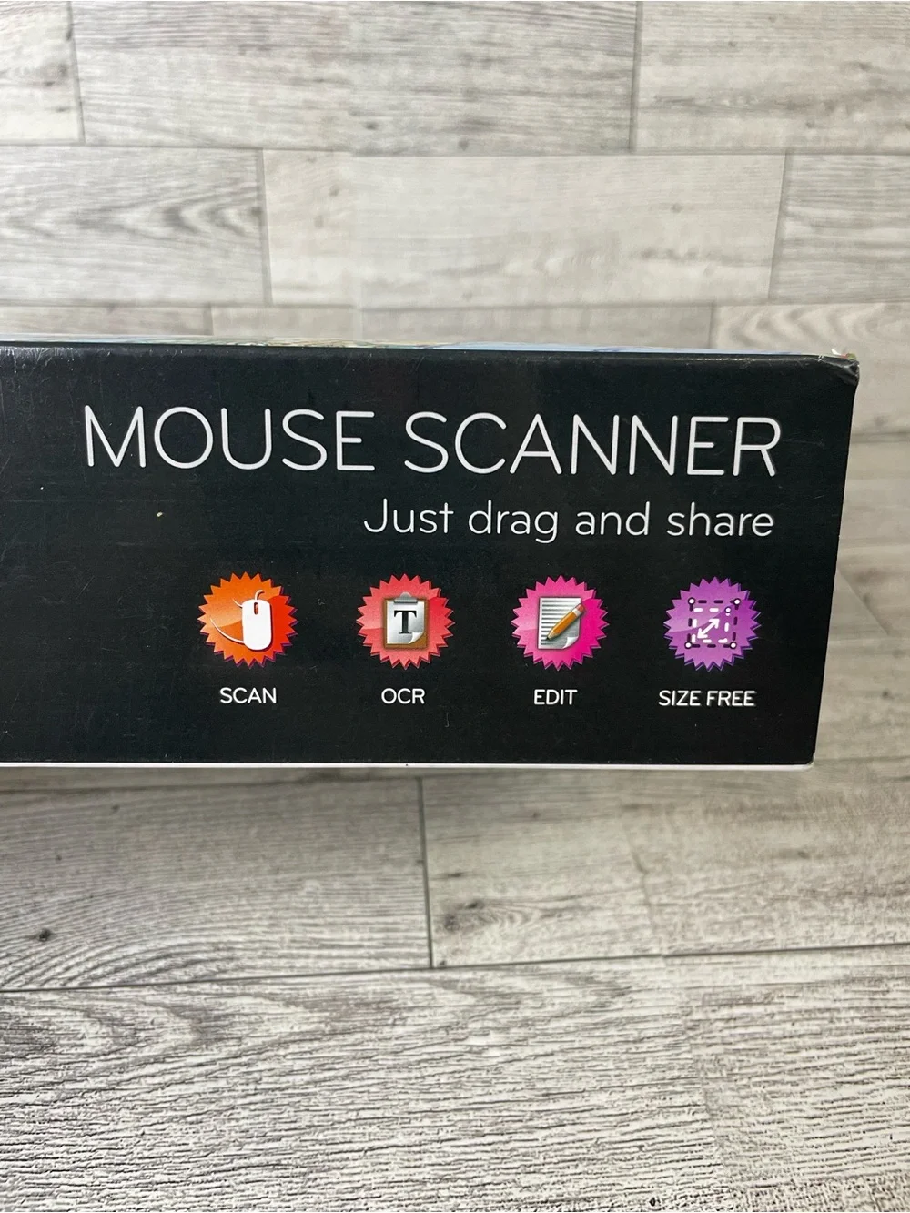 LG Black Mouse Scanner LSM-100 - Smart Scan USB